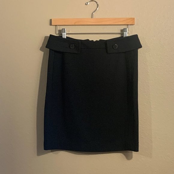 Adrienne Vittadini Black Skirt Size 4 - Picture 1 of 3